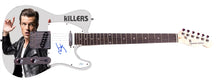 Load image into Gallery viewer, Brandon Flowers The Killers Signed 1/1 Custom Graphics Guitar ACOA
