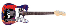 Load image into Gallery viewer, KISS Ace Frehley Signed Custom Graphics Photo Guitar ACOA
