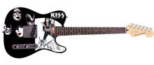 Load image into Gallery viewer, KISS Ace Frehley Signed Custom Graphics Photo Guitar ACOA
