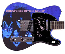 Load image into Gallery viewer, KISS Vinnie Vincent Signed Creatures Of The  Night Album CD Photo Guitar
