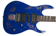Load image into Gallery viewer, Kix Autographed Blue Ghost Guitar
