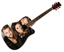 Load image into Gallery viewer, Lady Antebellum Autographed 1/1 Custom Graphics Guitar ACOA
