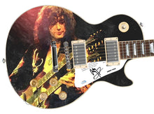 Load image into Gallery viewer, Led Zeppelin Jimmy Page Autographed Custom Graphics 1/1 Photo Guitar
