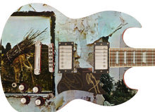 Load image into Gallery viewer, Led Zeppelin IV Signed Custom Graphics Epiphone SG Guitar Signed Page Plant COA

