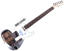 Load image into Gallery viewer, John Legend Signed 1/1 Custom Graphics Guitar ACOA
