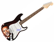 Load image into Gallery viewer, John Legend Autographed Signed 1/1 Custom Graphics Photo Guitar ACOA
