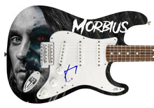 Load image into Gallery viewer, Jared Leto Autographed Morbius Photo Graphics Guitar
