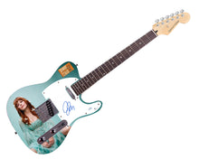 Load image into Gallery viewer, Jenny Lewis Signed Custom Graphics Photo Guitar ACOA
