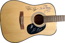 Load image into Gallery viewer, The Lost Trailers Autographed Acoustic Guitar UACC AFTAL RACC TS
