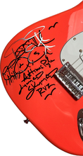Load image into Gallery viewer, Lynyrd Skynyrd Signed w Hand Drawn Art Sketch Fender Guitar Exact Proof ACOA
