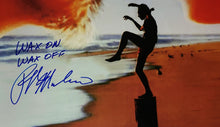 Load image into Gallery viewer, Ralph Macchio Signed The Karate Kid 24x36 Poster Wax On Wax Off Exact Proof
