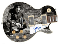 Jesse Malin Autographed Signed 1/1 Custom Graphics Photo Guitar