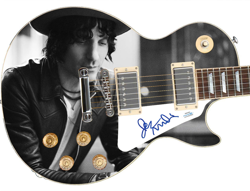 Jesse Malin Autographed Signed 1/1 Custom Graphics Photo Guitar