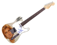Load image into Gallery viewer, Barry Manilow Signed Custom Graphics Photo Guitar ACOA JSA
