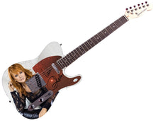 Load image into Gallery viewer, Reba McEntire Autographed Glamour Serenade Custom Graphics Guitar ACOA
