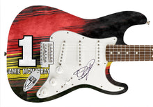 Load image into Gallery viewer, Jamie McMurray Autographed Signed Custom Nascar Graphics 1/1 Guitar

