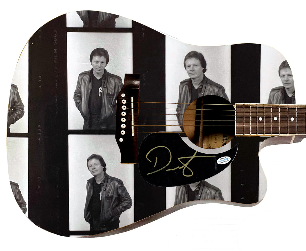Delbert McClinton Autographed 1:1 Signature Edition Graphics Photo Guitar