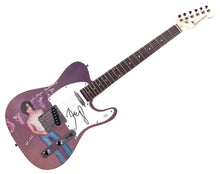 Load image into Gallery viewer, John Cougar Mellencamp Signed Custom 1/1 Graphics Photo Guitar ACOA JSA
