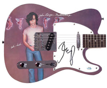 Load image into Gallery viewer, John Cougar Mellencamp Autographed Custom 1/1 Graphics Photo Guitar
