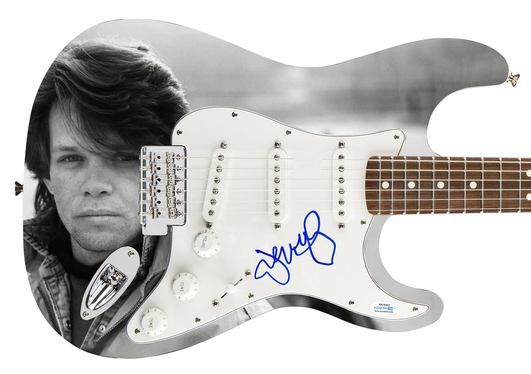 John Cougar Mellencamp Autographed Signed Photo Graphics Guitar