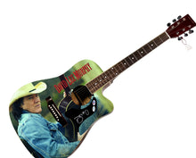 Load image into Gallery viewer, David Lee Murphy Autographed 1/1 Custom Graphics Acoustic Guitar
