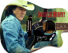 Load image into Gallery viewer, David Lee Murphy Autographed 1/1 Custom Graphics Acoustic Guitar
