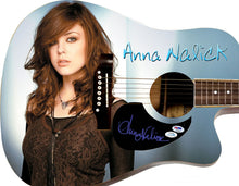 Load image into Gallery viewer, Anna Nalick Autographed 1/1 Custom Graphics Acoustic Guitar
