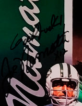 Load image into Gallery viewer, Joe Namath Autographed Signed Jets 18x24 Litho Poster Photo PSA
