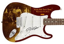 Load image into Gallery viewer, Graham Nash Autographed Signed 1/1 Custom Graphics Photo Guitar
