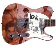Dave Navarro Jane’s Addiction Signed Sonic Reverie Custom Graphics Guitar