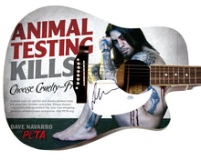 Load image into Gallery viewer, Dave Navarro Autographed Custom Graphics Photo Guitar
