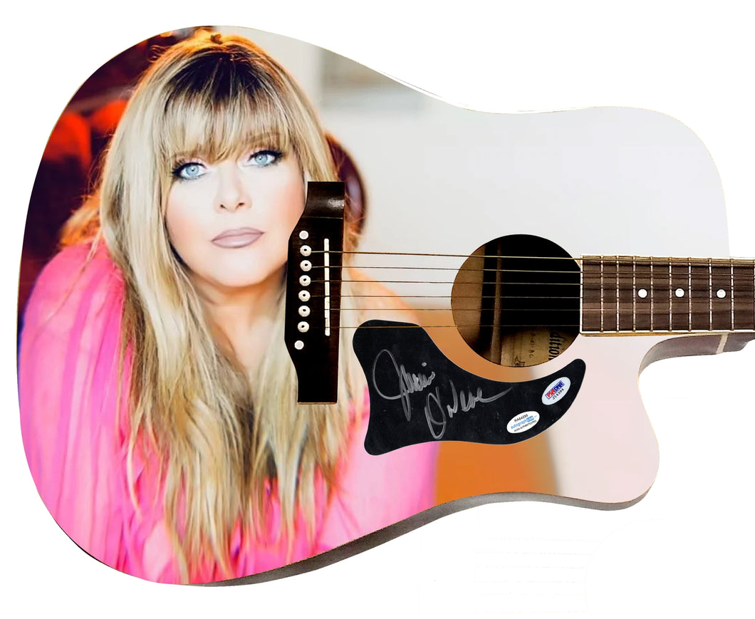 Jamie Oneal Autographed 1:1 Signature Edition Graphics Photo Guitar