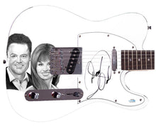 Load image into Gallery viewer, Donnie Osmond Autographed Custom 1/1 Graphics Photo Guitar
