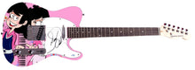 Load image into Gallery viewer, Donnie Osmond Signed Custom 1/1 Graphics Photo Guitar ACOA

