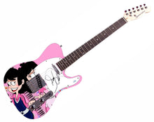Load image into Gallery viewer, Donnie Osmond Signed Custom 1/1 Graphics Photo Guitar ACOA
