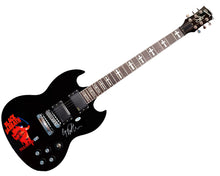 Load image into Gallery viewer, Black Sabbath Autographed 1/1 Custom Graphics Photo Guitar BAS Witness BAS
