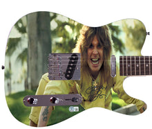 Load image into Gallery viewer, Black Sabbath Ozzy Osbourne Autographed Graphics Photo Guitar BAS Witness
