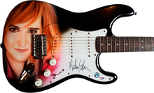 Load image into Gallery viewer, Melissa Etheridge Signed Fender Hand Airbrushed Painting Guitar UACC AFTAL
