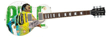 Load image into Gallery viewer, Pele Autographed 1/1 Custom Graphics Guitar
