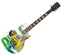 Load image into Gallery viewer, Pele Autographed 1/1 Custom Graphics Guitar
