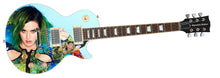 Load image into Gallery viewer, Katy Perry Autographed Custom Graphics 1/1 Photo Guitar ACOA
