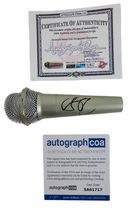 Load image into Gallery viewer, Aerosmith Steven Tyler Autographed Microphone ACOA
