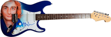 Load image into Gallery viewer, Barry Manilow Signed Autographed Hand Airbrushed Painting Guitar UACC AFTAL
