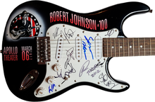 Load image into Gallery viewer, Robert Johnson Tribute Concert Autographed Hand Airbrushed Painting Guitar
