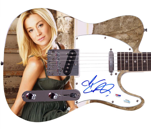 Kellie Pickler Autographed Seductive Serenade Custom Graphics Guitar