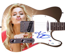 Load image into Gallery viewer, Kellie Pickler Autographed Kisses of Elegance Custom Graphics Guitar

