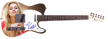 Load image into Gallery viewer, Kellie Pickler Signed Custom 1/1 Graphics Photo Guitar ACOA
