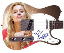 Load image into Gallery viewer, Kellie Pickler Autographed Custom 1/1 Graphics Photo Guitar
