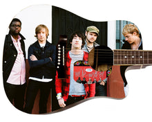 Load image into Gallery viewer, Plain White T’s Autographed Custom Graphics Photo Guitar
