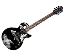 Load image into Gallery viewer, Iggy Pop Autographed &quot;Live &amp; Wild&quot; Custom Gibson Epiphone Graphics Guitar
